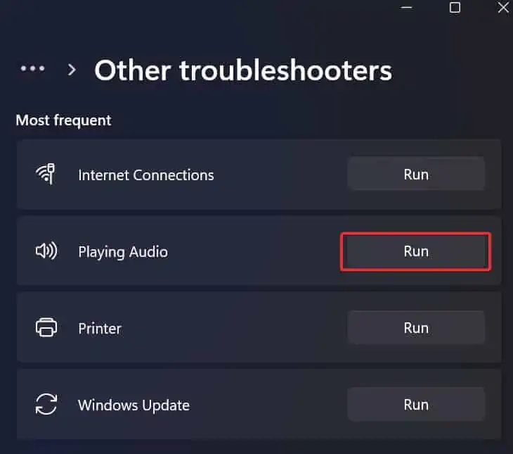 Playing-audio-troubleshoot