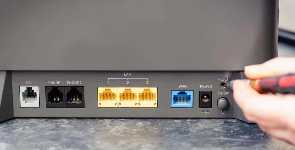 Reset Router