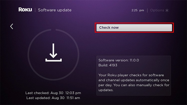 Roku-Settings-Check-Update