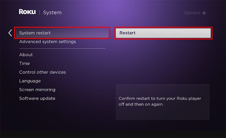 Roku-Settings-System-Restart