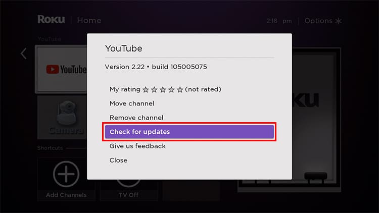 Roku-Update-Youtube-Channel