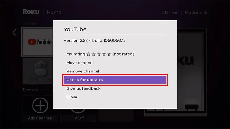 Roku-Update-Youtube-Channel