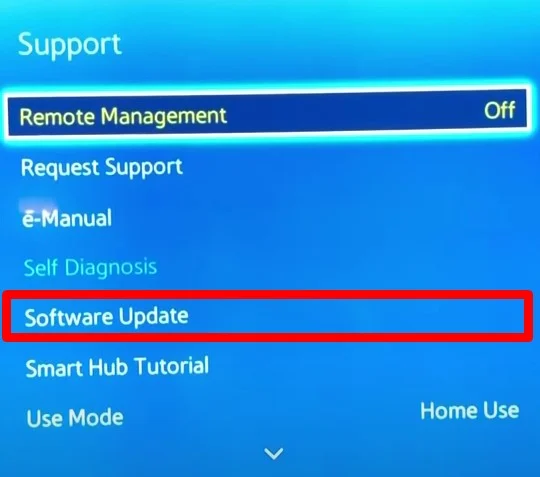 TV-software-update
