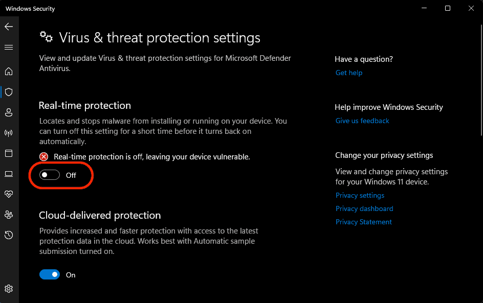 Turning-Off-Realtime-Protection