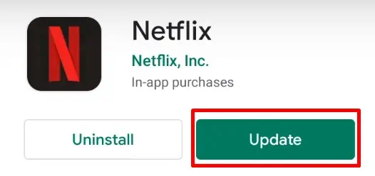Update-netflix-android