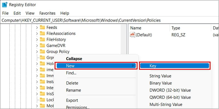 Windows-Registry-CurrentUser-Policies