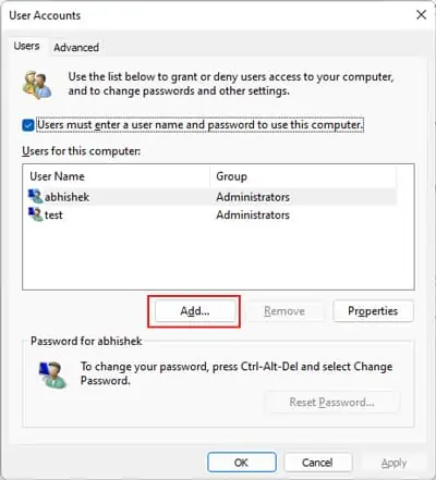 add-account-netplwiz