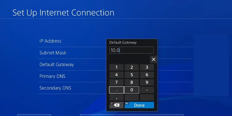 How to Open Ports for PS4 or PS5? Detailed Guide 52 add-default-gateway-ps4