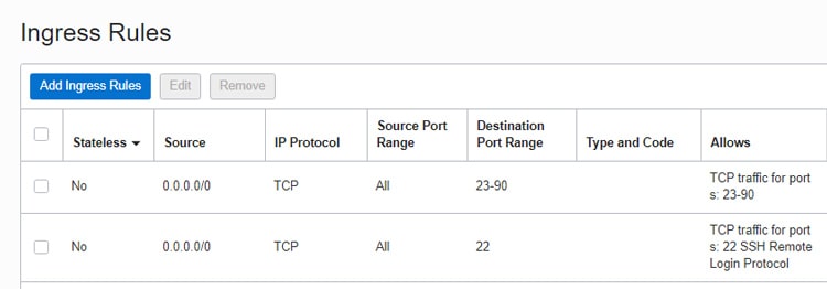 How To Fix “No Route To Host” In Linux 3 add ingress rules