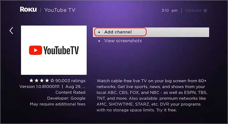 add-youtube-tv-app-on-roku