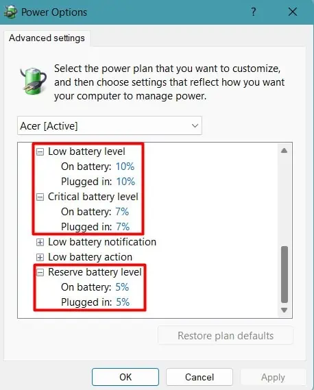 adjust-battery-level