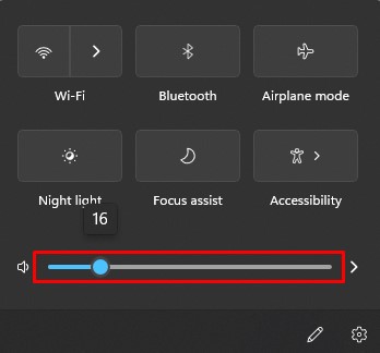 adjust volume in windows