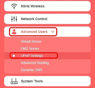 How to Open Ports for PS4 or PS5? Detailed Guide 71 advanced-user-upnp