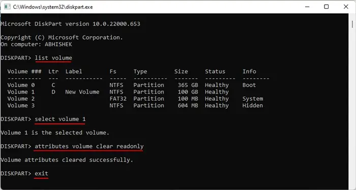 attributes-disk-clear-readonly