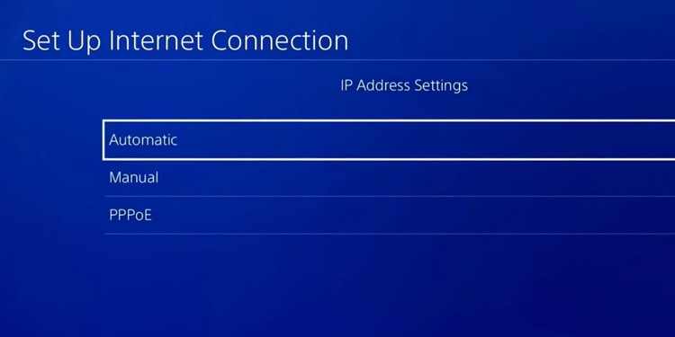 automatic ip address ps4