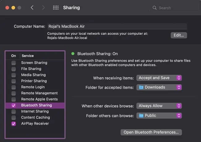 How To Connect Two Computers On A Network 40 bluetooth-sharing-mac