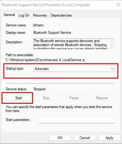 bluetooth-support-service-restart