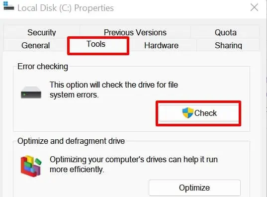 check-for-disk-errors