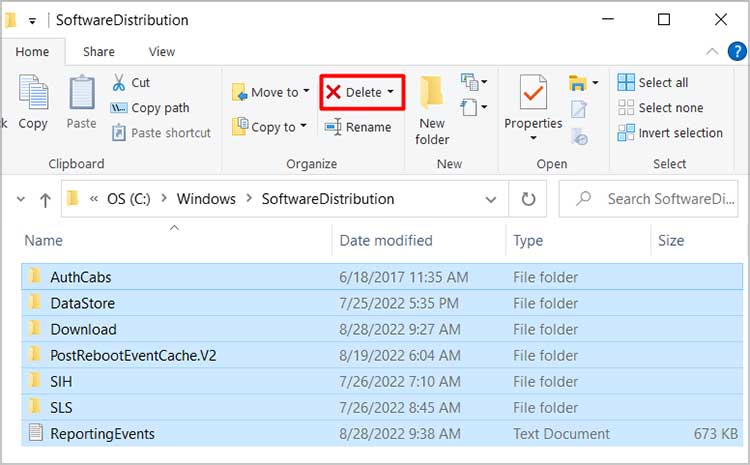 choose-all-file-and-press-delete