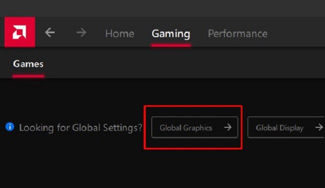 choose global graphics
