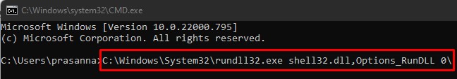 cmd code