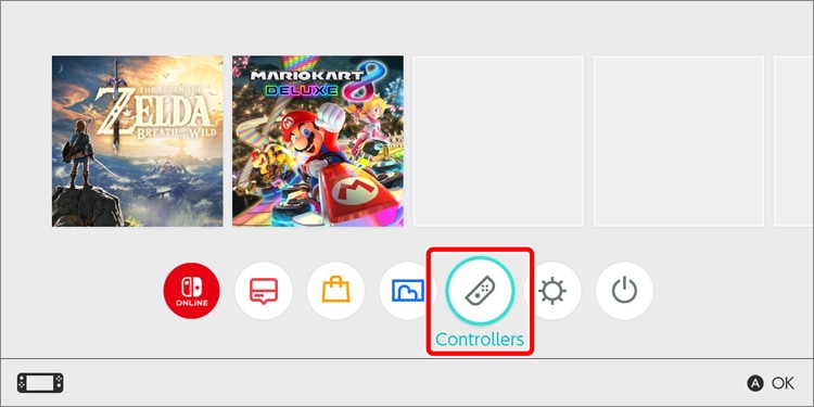 controllers-in-home-menu