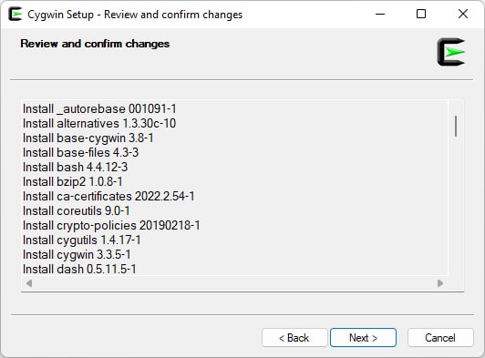 cygwin-installation-confirm-changes