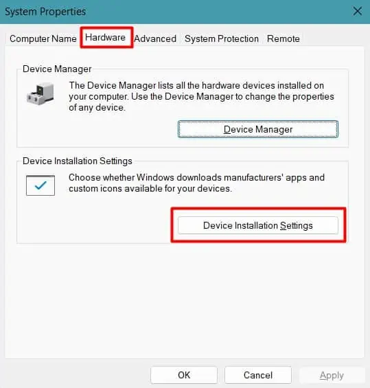device-installation-settings