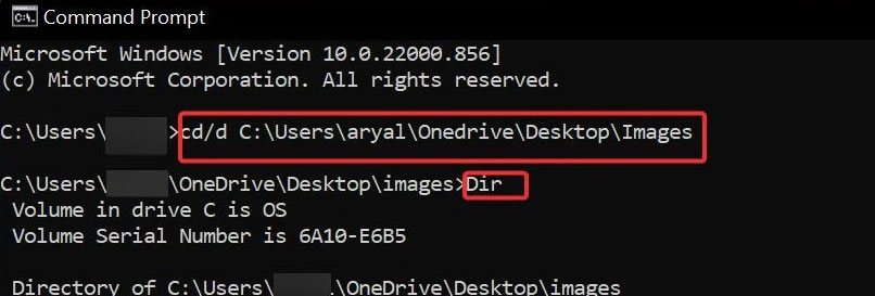 directory-in-cmd