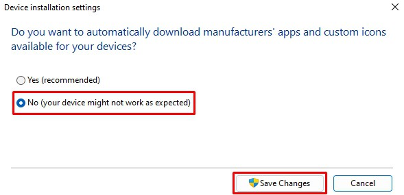 disable automatic update
