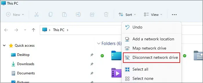 disconnect-network-drive-windows