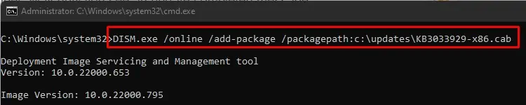dism-to-install-update