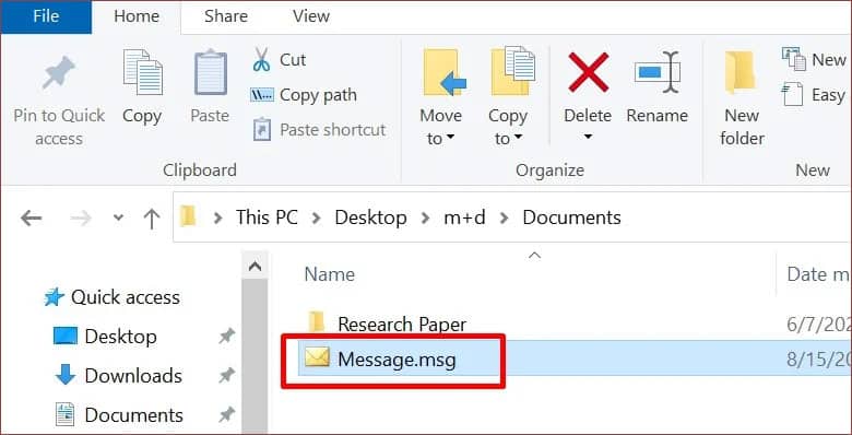How to Open MSG Files (With or Without Outlook) 1 double-click-on-the-msg-file
