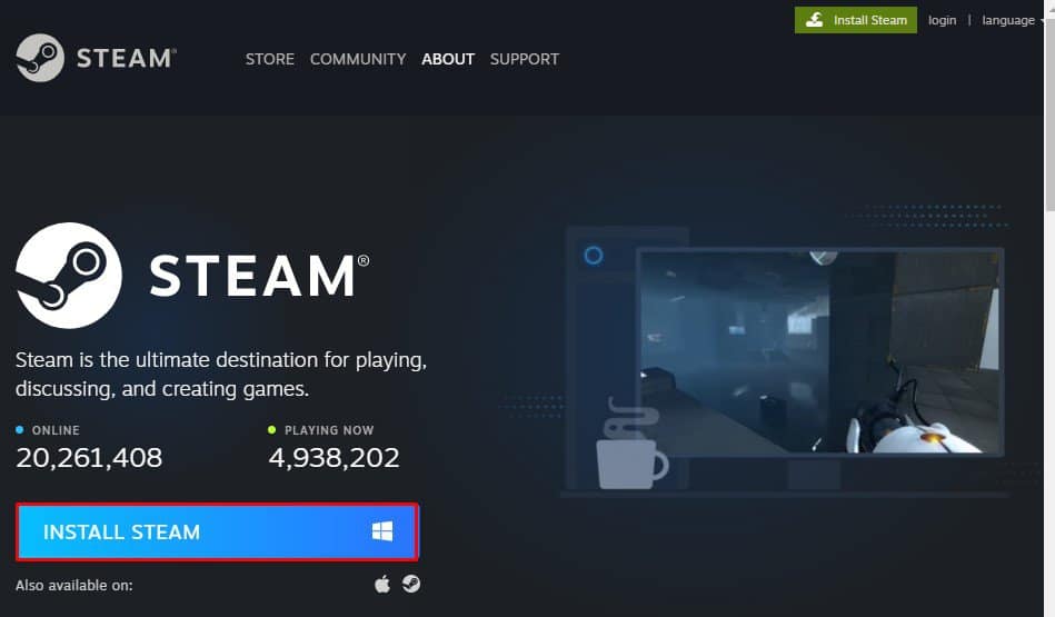 download steam