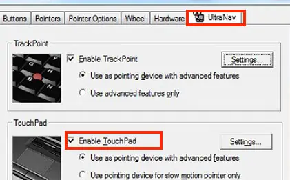 enable-touchpad-ultranav