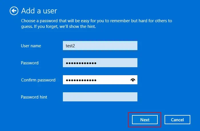 enter-username-password