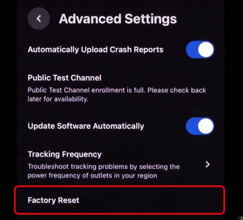 factory-reset