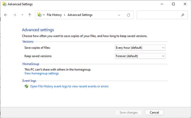 file-history-advanced-settings