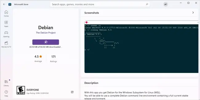 get-debian-microsoft-store