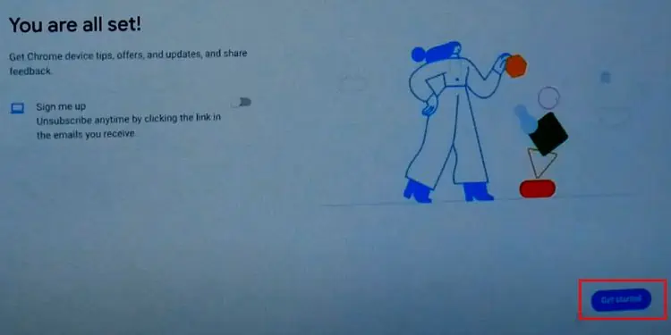 How to Turn Laptop into Chromebook (Step-By-Step Guide) 30 get-started-you-are-all-set-chrome-os-flex