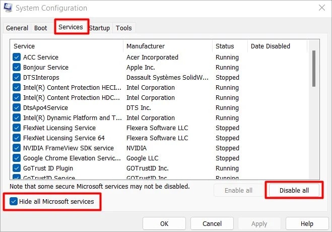 hide-ms-services