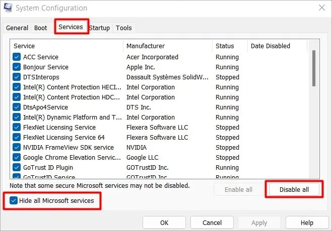 hide-ms-services
