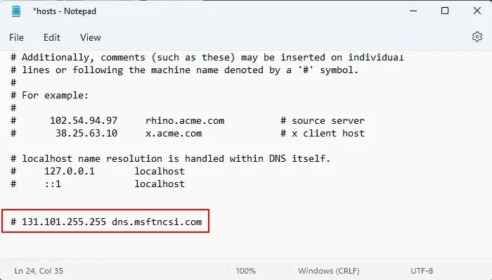 hosts-file