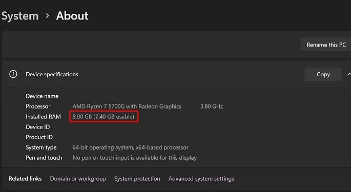 installed-ram-in-device-specifications