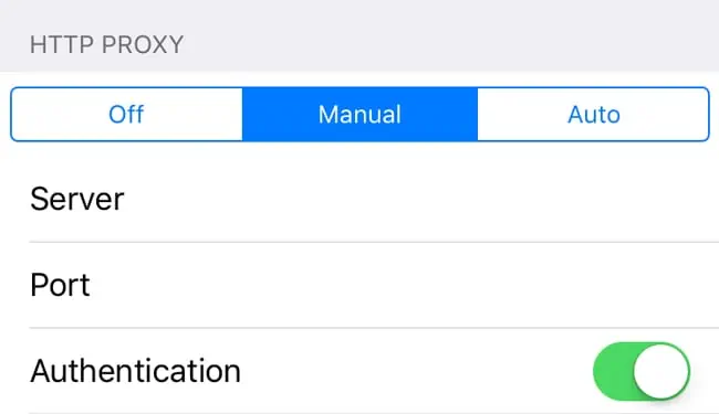How To Connect To A Proxy Server 33 ios-http-proxy