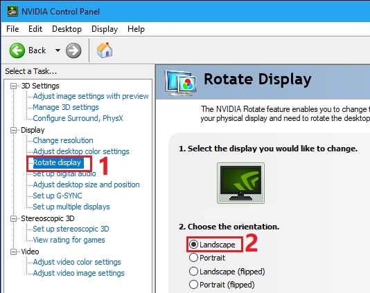 landscape in nvidia