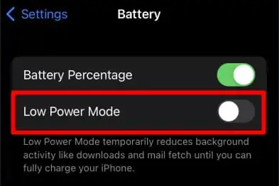 low-power-mode