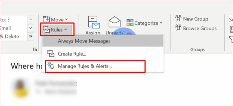 Outlook rules not working try these 11 fixes