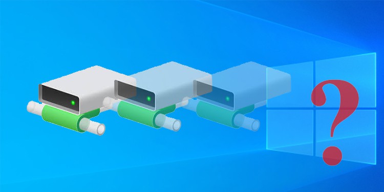 mapped drive not showing