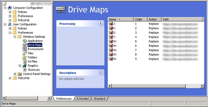 mapped-drive